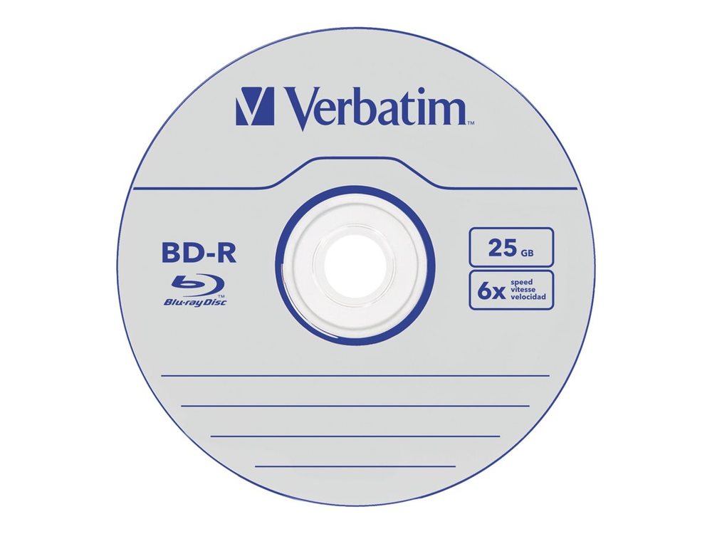 Verbatim DataLife BD-R 25GB 6x – Confezione da 5 Dischi Senso.it | Boutique Online