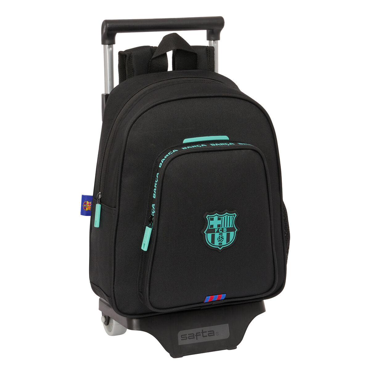 Zaino Ruote F.C. Barcelona Nero 27x33x10 cm Senso.it | Boutique Online