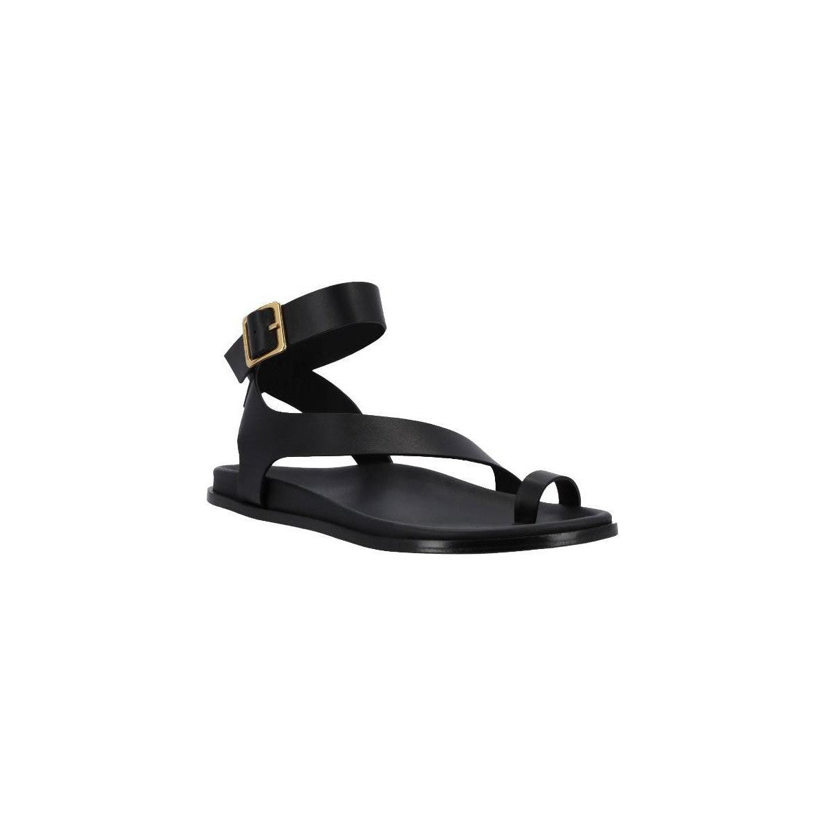 Sandali in pelle Myles da donna Alohas - Nero Senso.it | Boutique Online