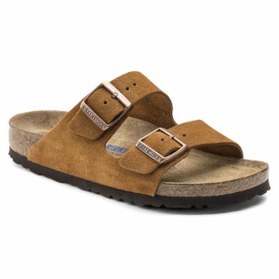 Sandali Birkenstock Arizona Donna Suede Marrone Chiaro EU 38 Senso.it | Boutique Online