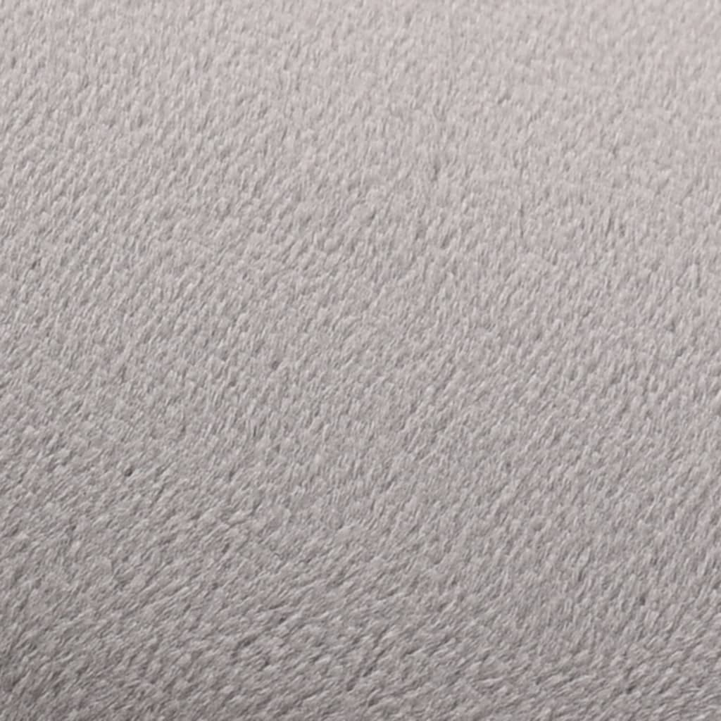 vidaXL – Sgabello in velluto grigio chiaro con base color oro Senso.it | Boutique Online