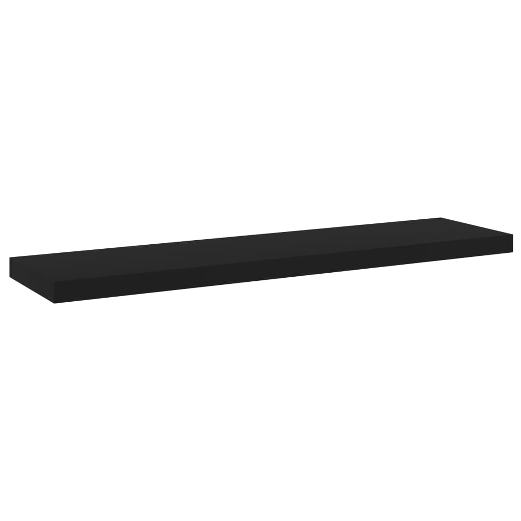 VidaXL Bookshelf Boards 4 Pcs Black 40X10X1.5cm Engineered Wood, Black Senso.it | Boutique Online