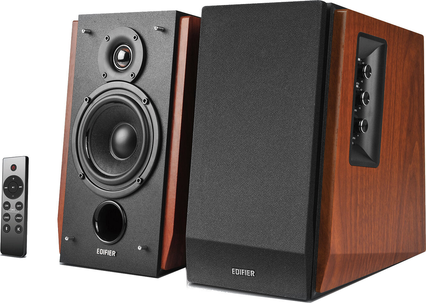Casse Attive Bluetooth Edifier R1700BTs 66W RMS Stereo Legno Marrone Altoparlanti Diffusori da Scaffale Wireless Senso.it | Boutique Online