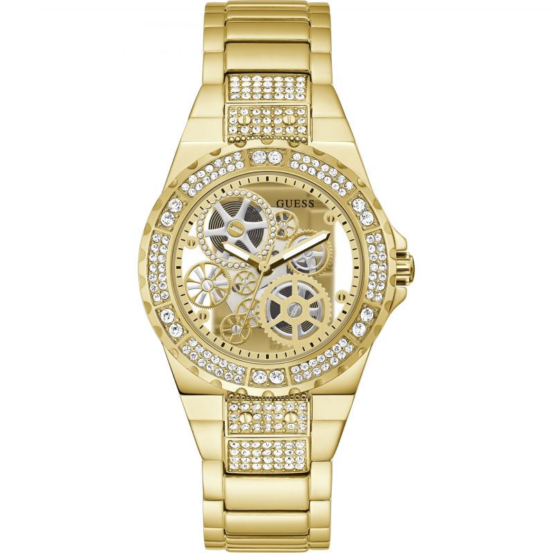 GUESS Orologio Donna Analogico con Bracciale – Giallo Oro Senso.it | Boutique Online