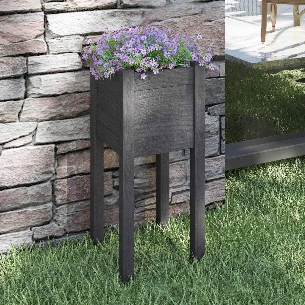VidaXL Fioriera Giardino Legno Pino Massiccio, Colori Assortiti (Grigio, 1) Senso.it | Boutique Online