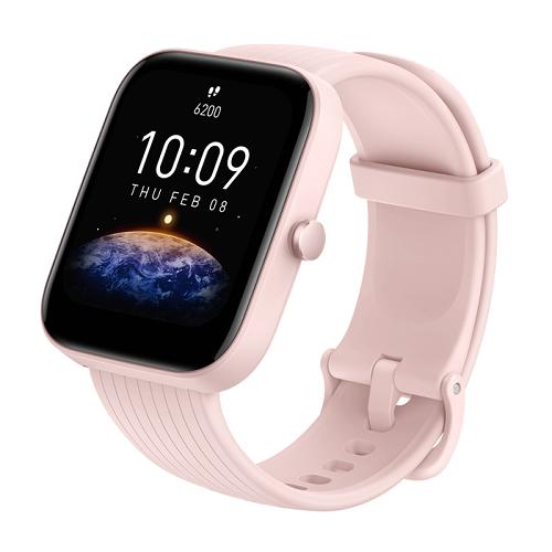 Amazfit Bip 3 Pro 4.29 Cm (1.69") TFT 44 Mm Digital 240 X 280 Pixels Touchscreen Pink GPS (satellite) Senso.it | Boutique Online