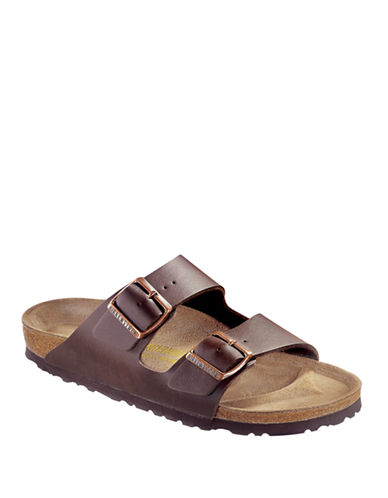Birkenstock Arizona Sandali Uomo Marrone Due Cinturini Taglia 9.5 Senso.it | Boutique Online