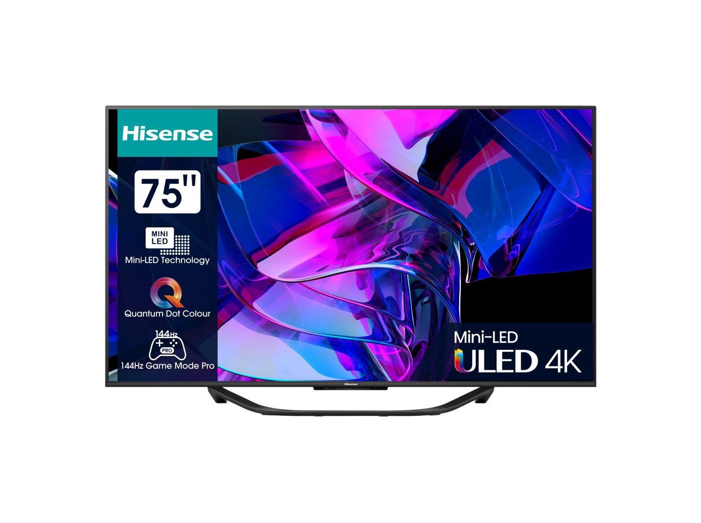 Hisense ULED 75U7KQ 75" 4K Smart TV Senso.it | Boutique Online