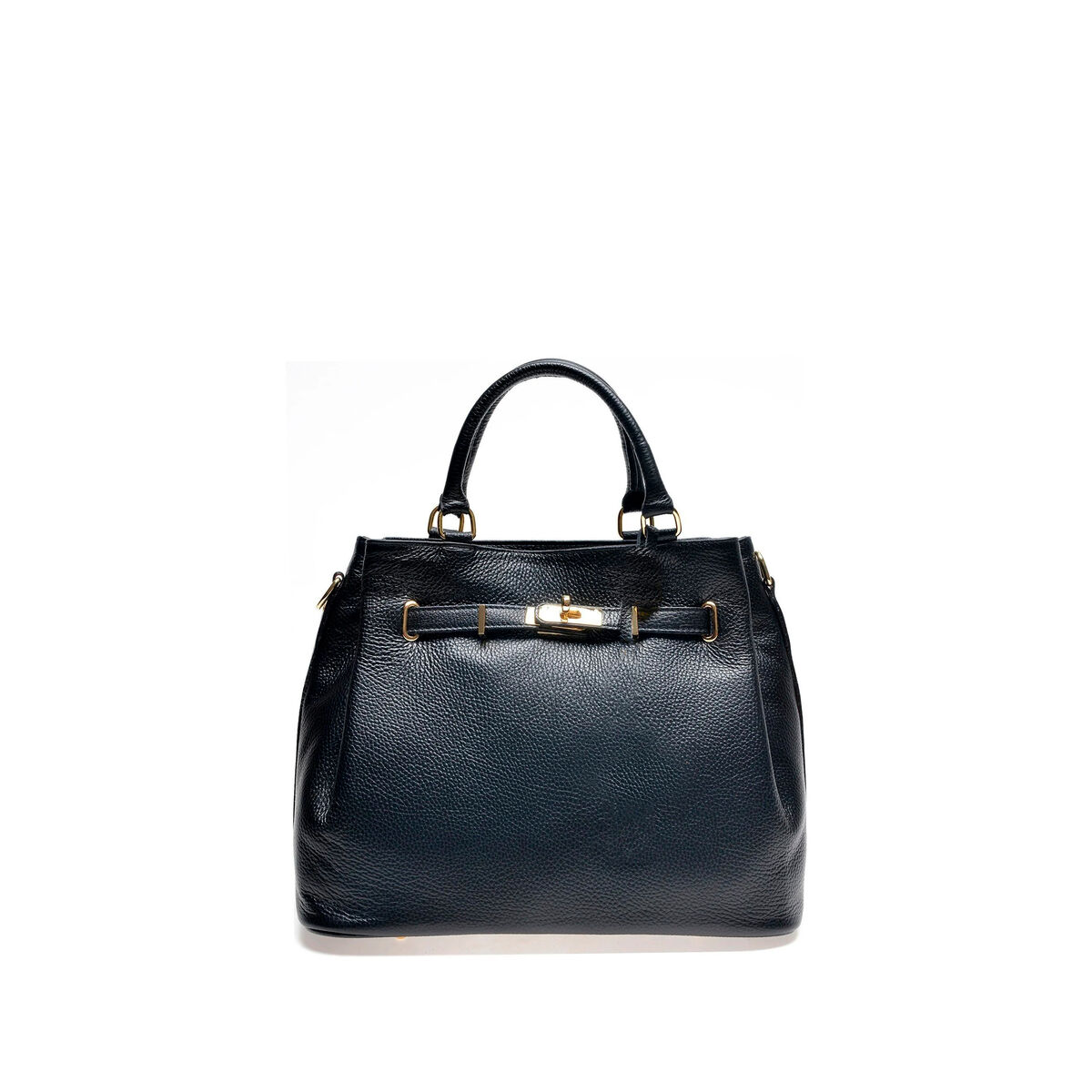 Women's Handbag Anna Luchini SS22-AL-1762-NERO Black 36 X 29 X 17 Cm Senso.it | Boutique Online