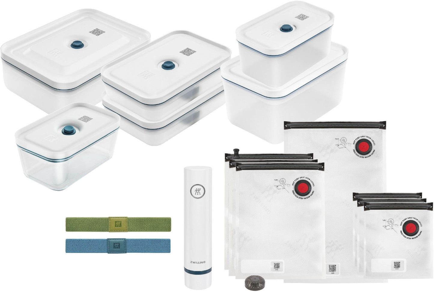 16 Piece La Mer Plastic Starter Set, White Senso.it | Boutique Online