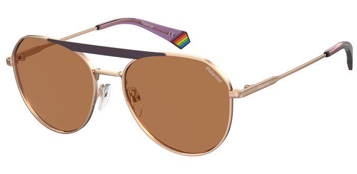 Occhiali da Sole Polaroid - Metallo Oro (57/17/145 mm) Senso.it | Boutique Online