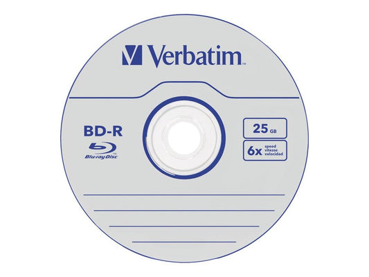 Verbatim DataLife BD-R 25GB 6x – Confezione da 5 Dischi Senso.it | Boutique Online
