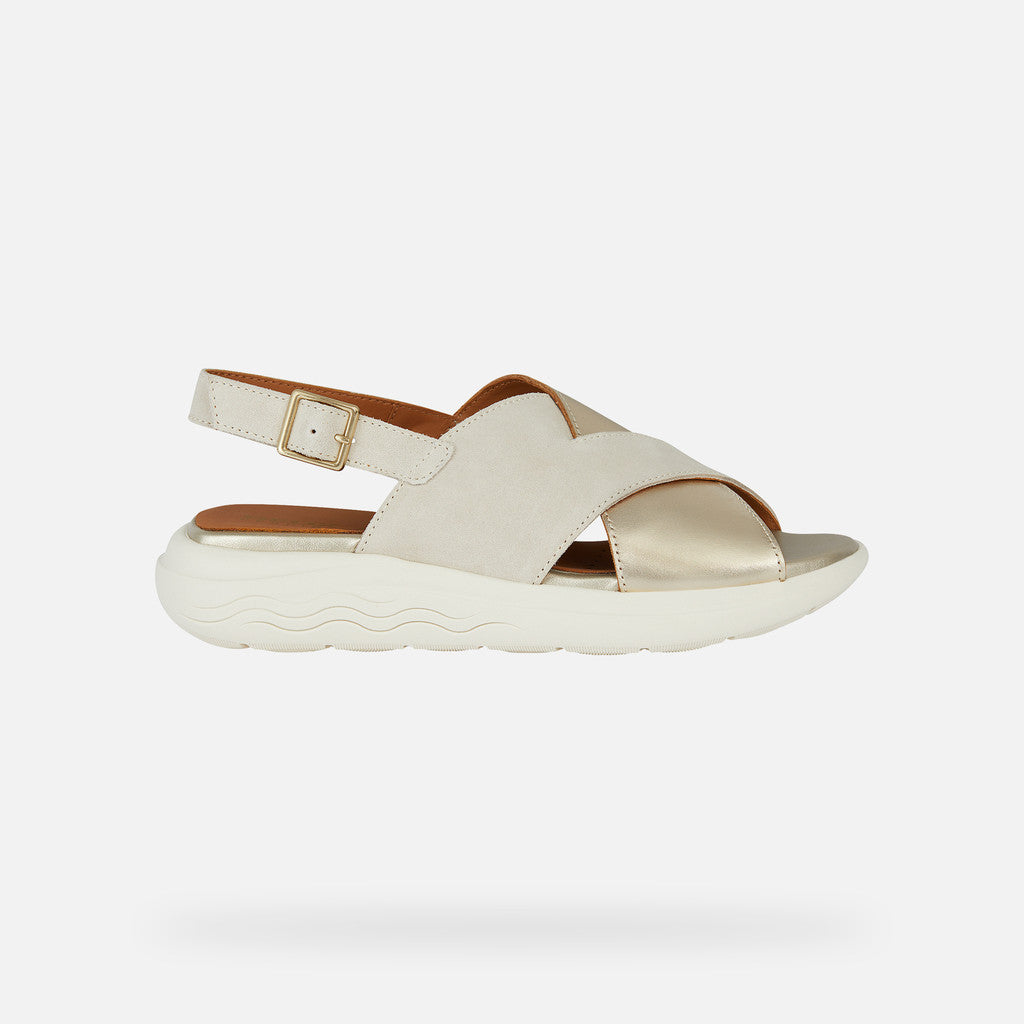 GEOX Spherica Ec5 Femme Beige Clair/or Clair, Size: 39 Senso.it | Boutique Online