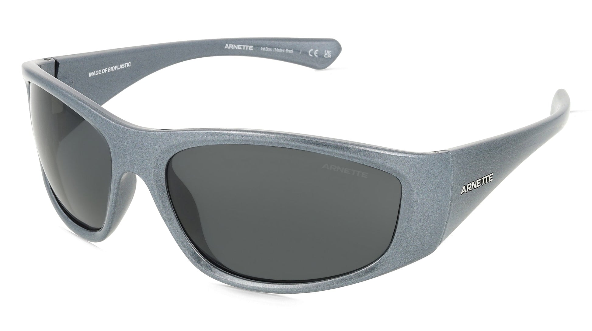 81352060 Men Arnette Ilum AN4331 Sunglasses, Alumina Silver & Dark Grey - 2XL Senso.it | Boutique Online