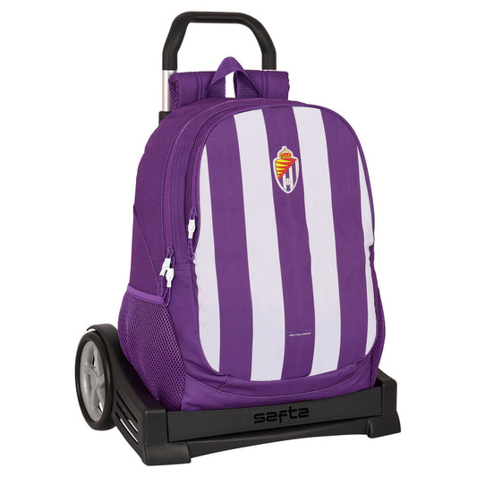 Skolväska Med Hjul Real Valladolid C.F. Purpur 32 X 44 X 16 Cm Senso.it | Boutique Online