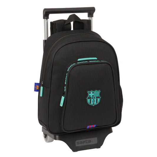 Zaino Ruote F.C. Barcelona Nero 27x33x10 cm Senso.it | Boutique Online