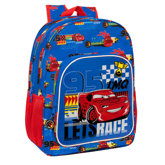 Zaino Cars Race Ready Blu 33x42x14 cm Senso.it | Boutique Online