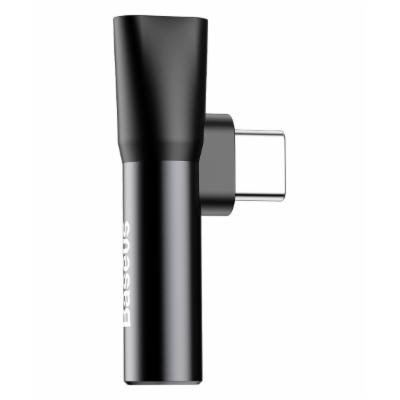Baseus L41 Tipo-C (ingresso) per connettori femmina Tipo-C + adattatori per connettori femmina da 3,5 mm Nero Senso.it | Boutique Online