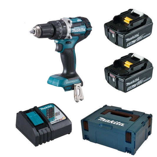 Trapano Avvitatore Makita DHP484 18V LXT Brushless - 2 Batterie incluse Senso.it | Boutique Online