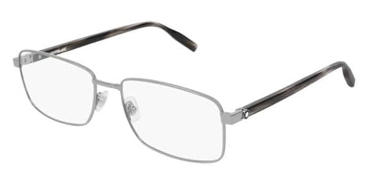 Mont Blanc MB0016O 006 Uomo Grigio 59 - Lenti Incluse - Filtro Luce Blu Senso.it | Boutique Online