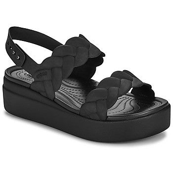 Crocs Brooklyn Woven Sandali Donna Nero Senso.it | Boutique Online
