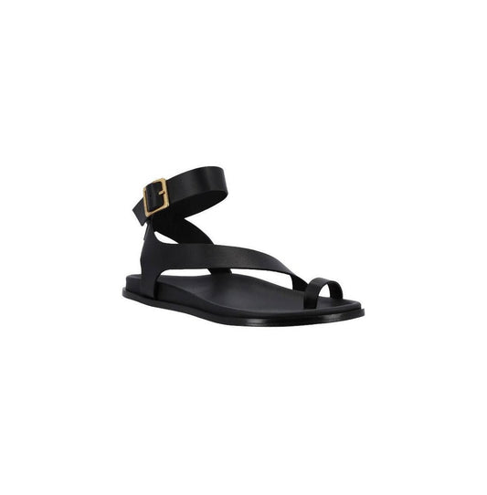 Sandali in pelle Myles da donna Alohas - Nero Senso.it | Boutique Online