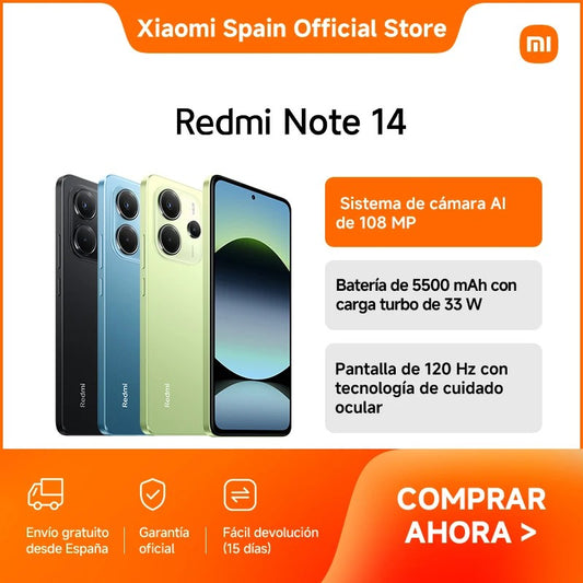XIAOMI Redmi Note 14 6+128, 128 GB, Midnight Black Senso.it | Boutique Online