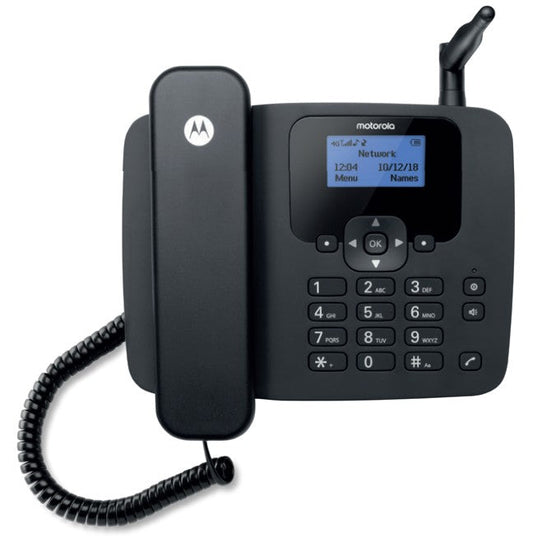 Telefono da Tavolo GSM Motorola G410 con Hotspot – Nero Senso.it | Boutique Online