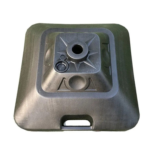 Marbuen 10499 Base per ombrellone quadrata in plastica 45 x 45 x 27 cm 30 l Nero MARBUENO SUMME Senso.it | Boutique Online