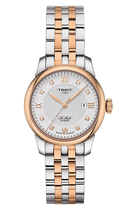 Tissot Le Locle Lady Automatico 29 mm Bicolore Diamanti Senso.it | Boutique Online