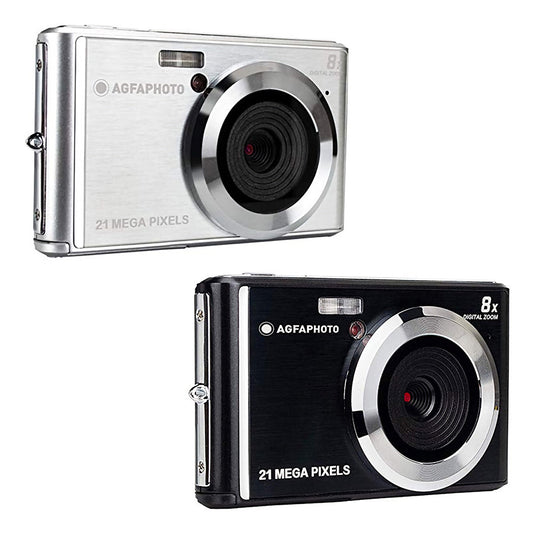 AgfaPhoto Compact DC5200: Fotocamera 21MP CMOS 5616x3744 Rosa Senso.it | Boutique Online