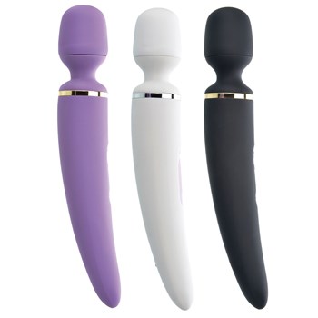 Satisfyer Wand‑er Woman White/Chrome – Massaggiatore/Wand XXL Impermeabile Senso.it | Boutique Online