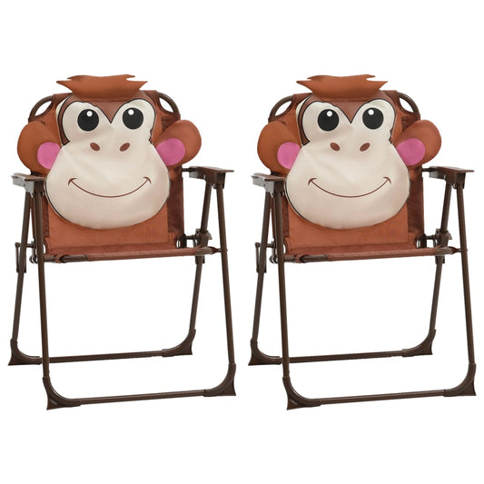 vidaXL Set da Bistrot da Giardino per Bambini con Ombrellone Marrone Senso.it | Boutique Online