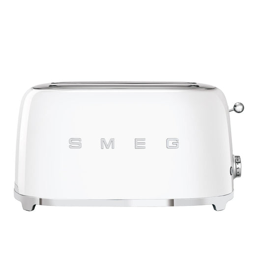 Smeg Tostapane TSF02 - 4 Fette - Bianco Laccato - 41x20.8x21.5 cm - 6 Livelli - 1500W Senso.it | Boutique Online