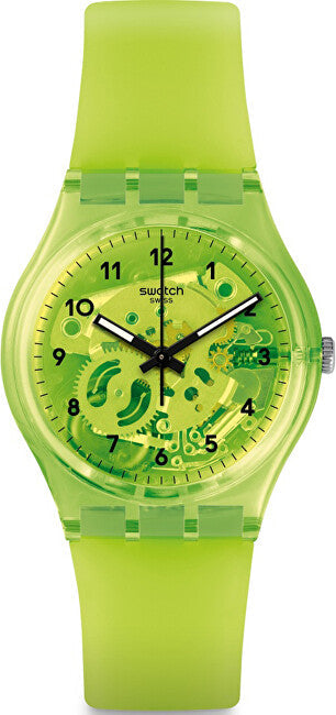 Orologio unisex Swatch Lemon Flavour Quartz quadrante verde trasparente GG227 Senso.it | Boutique Online
