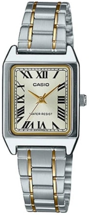 Casio LTP-V007SG-9B: Orologio Donna, Collezione Dress, Quadrante Quadrato, Acciaio Inossidabile, Quarzo, Impermeabile Senso.it | Boutique Online
