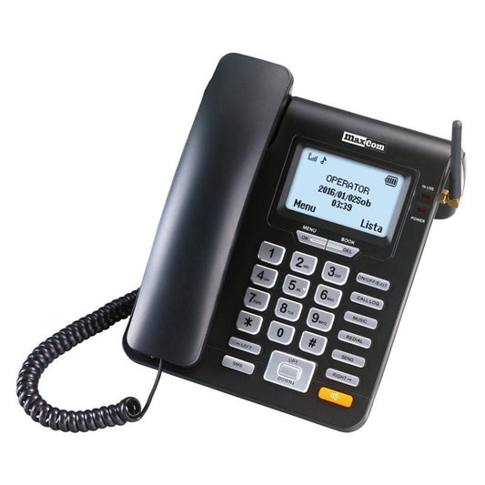 Telefono da Scrivania con SIM 2G Maxcom MM28D Senso.it | Boutique Online