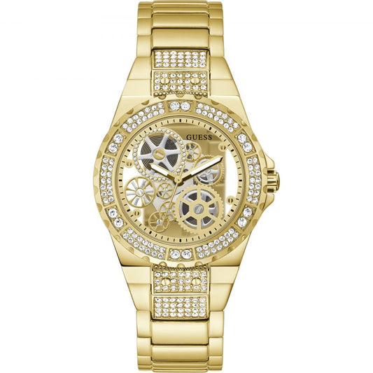 GUESS Orologio Donna Analogico con Bracciale – Giallo Oro Senso.it | Boutique Online