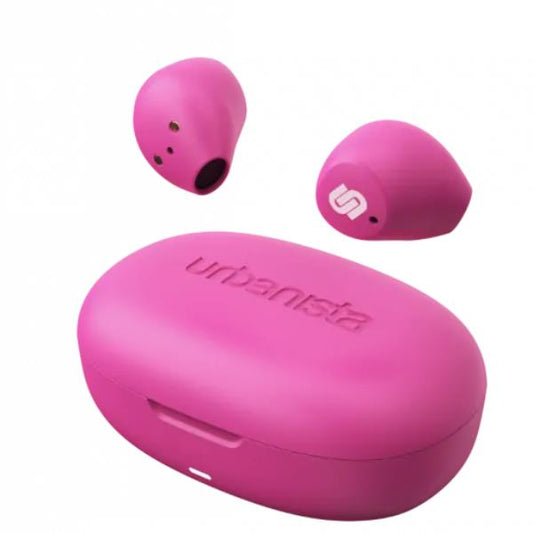 Urbanista Lisbon True Wireless Earbuds, Bluetooth 5.2 Earphones, Small in Ear Headphones, 27 Hr Playtime Touch Control Ear Buds with GoFit Wing for Senso.it | Boutique Online