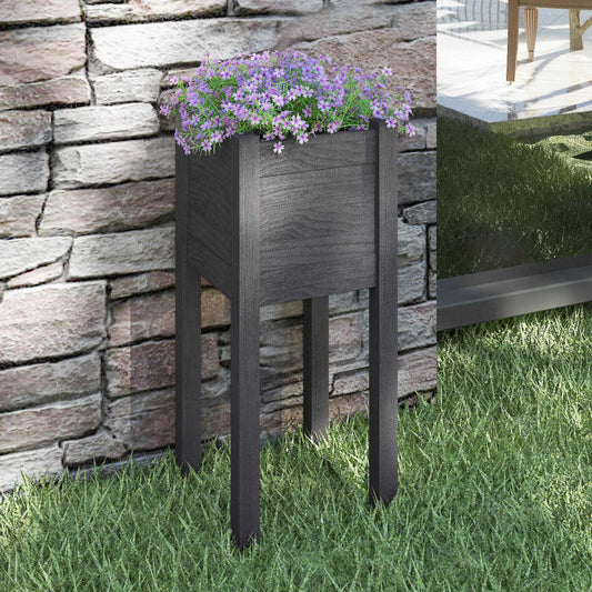 VidaXL Fioriera Giardino Legno Pino Massiccio, Colori Assortiti (Grigio, 1) Senso.it | Boutique Online