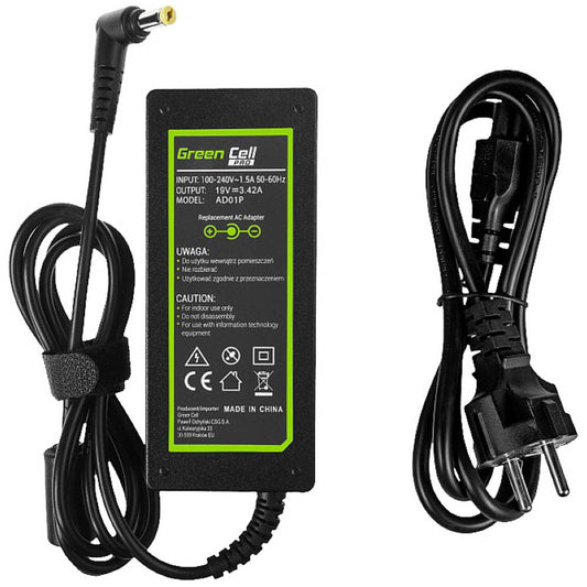 Green Cell AD01P Power Adapter/inverter Indoor 60 W Black Senso.it | Boutique Online