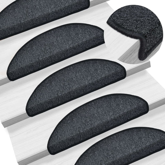 Tappeti Scala VidaXL - 10 Pezzi - Antracite Senso.it | Boutique Online