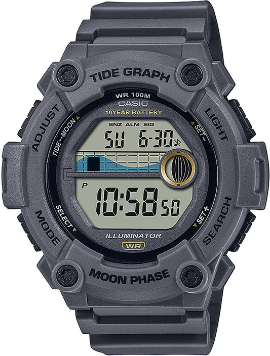 Casio WS-1300H-8AVEF Tide Graph Moon Phase Senso.it | Boutique Online