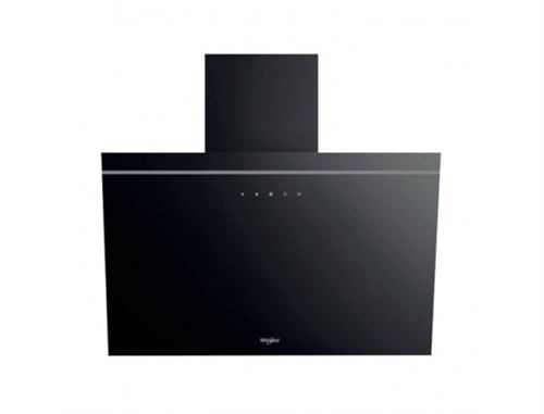 Whirlpool AKR62FLTK – Cappa decorativa inclinata 60 cm, aspirazione 650 m³/h, vetro nero Senso.it | Boutique Online