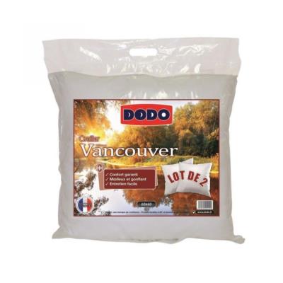 DODO Lot De 2 Oreillers VANCOUVER 60x60cm Senso.it | Boutique Online