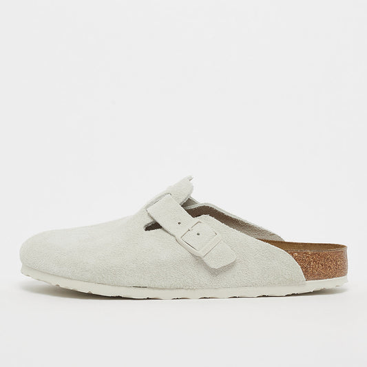 Birkenstock Boston Velourleder Sandali e scivoli da uomo bianco in taglia: 45 Senso.it | Boutique Online