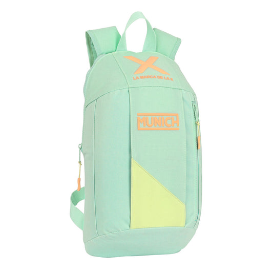 Zainetto Bambino Kinderrucksack Monaco Tramonto, Giallo e Verde Chiaro (22x39x10 cm) Senso.it | Boutique Online