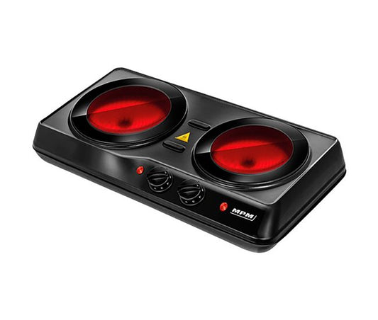 MPM MKE-21 – Piastra Elettrica in Vetroceramica 2 Fuochi, 2200 W, Termostato Regolabile Senso.it | Boutique Online