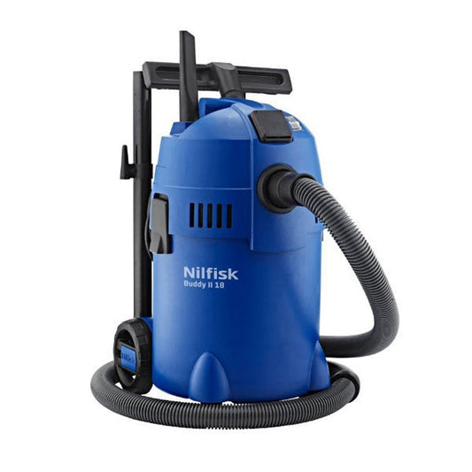 Nilfisk Buddy II 18T: Nero e Blu, 18L, 1200W Senso.it | Boutique Online