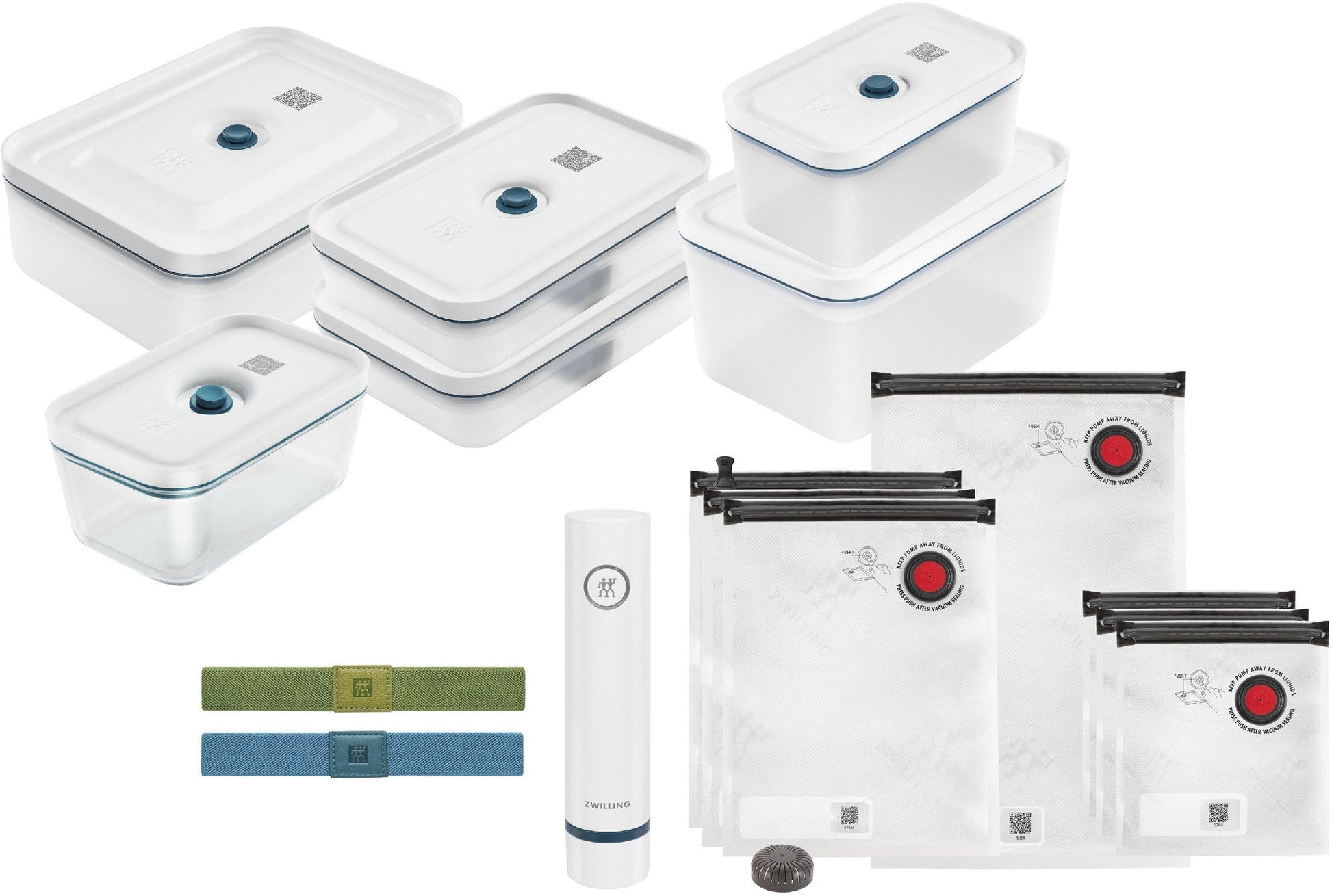 16 Piece La Mer Plastic Starter Set, White Senso.it | Boutique Online